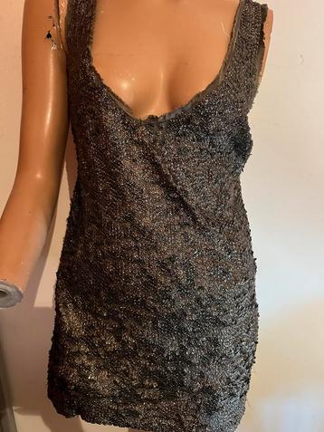 AMBRE BABZOE top met pailletten M  origineel ZGAN  beschikbaar voor biedingen