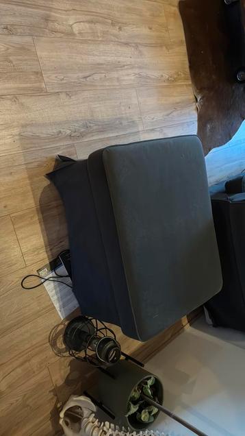 Ektorp Ikea 3-zits bank met Hocker Hakebo donkergrijs - afbeelding 4