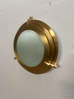 Estiluz wand/plafondlamp geborsteld goud, Ophalen of Verzenden, Zo goed als nieuw