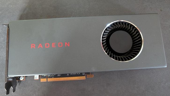 Videokaart AMD RX5700 8GB, Computers en Software, Videokaarten, Gebruikt, AMD, PCI-Express 4.0, GDDR6, HDMI, DisplayPort, Ophalen of Verzenden