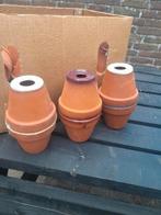 Waterpotten terracotta, Ophalen of Verzenden, Zo goed als nieuw, Rond, Minder dan 25 cm