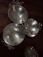 Unieke schaal en vaasje met lepeltjes, Ophalen of Verzenden, Zo goed als nieuw