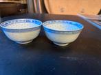 Twee Chinese Pindaschaaltjes, Antiek en Kunst, Antiek | Porselein, Ophalen of Verzenden