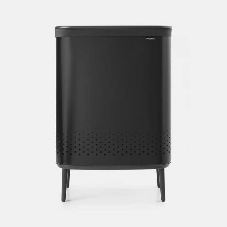 Brabantia Wasmand 90L- Zwart, Huis en Inrichting, Badkamer | Badtextiel en Accessoires, Zo goed als nieuw, Overige typen, Zwart