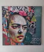 Schilderij textieldoek op frame 100x100, Ophalen