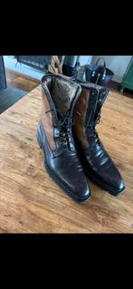 Santoni, iconische winterboot UK 9 / 43-44, Zwart, Ophalen of Verzenden, Zo goed als nieuw, Santoni