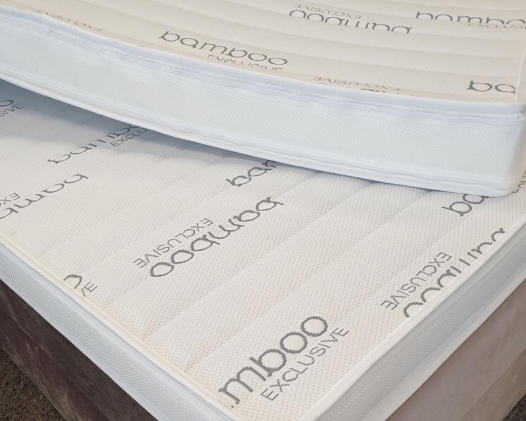 Bamboo exclusive Splittopper HR55 Koudschuim, Verzenden, 140 cm, 200 cm, Nieuw