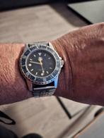 T.k. Tag Heuer,  38mm met kroon mooi, gebruikt, Ophalen of Verzenden, Gebruikt, Staal, TAG Heuer