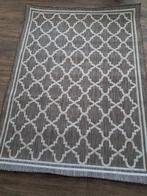 Bruin rechthoekig vloerkleed, leuk motief, Ophalen, 100 tot 150 cm, Bruin, Nieuw