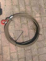 Staaldraad 20 meter 10 milimeter, Doe-het-zelf en Verbouw, Lieren en Takels, Ophalen of Verzenden, Gebruikt