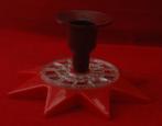 Leuke vintage kaarsen standaard voor adventskrans, Diversen, Kerst, Ophalen of Verzenden, Gebruikt