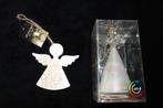 nieuw glazen engel met ledlichtje + houten engel, Diversen, Ophalen of Verzenden, Nieuw