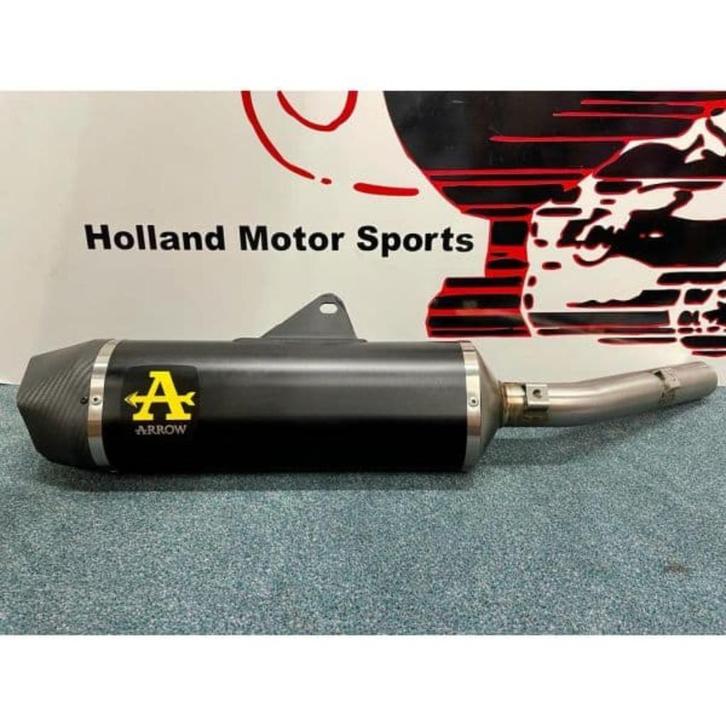 Yamaha Tenere 700 uitlaat demper Arrow aluminium zwart, Motoren, Accessoires | Overige, Nieuw, Ophalen of Verzenden