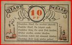 Ⰶ HANOVER: GERMANY MELLE 10 PFENNIGS 1921 UNC CRISP! FACTORY, Verzenden, Duitsland, Los biljet
