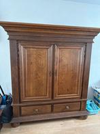 Mooie Eiken Wandkast, Ophalen, Gebruikt, 100 tot 150 cm, Klassiek