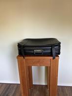 Stijlvolle Vintage Leren Koffer, Gebruikt, 50 tot 60 cm, Leer, Ophalen of Verzenden