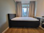 Compleet Boxspring bed 120x200, Ophalen, Gebruikt, Overige kleuren, Twijfelaar
