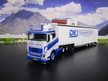 Wsi 01-4555 DKJ Transport , Volvo FH4 Globetrotter XL beschikbaar voor biedingen