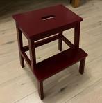 Ikea BEKVÄM houten krukje opstapje rood, Huis en Inrichting, Ophalen, Gebruikt, Hout