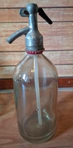 Vintage, Brocante Spuitfles, Sodafles, Antiek en Kunst, Ophalen of Verzenden