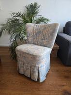 Vintage Cocktailstoel met Rok – Retro & Stijlvol!, Huis en Inrichting, Fauteuils, Ophalen, Zo goed als nieuw