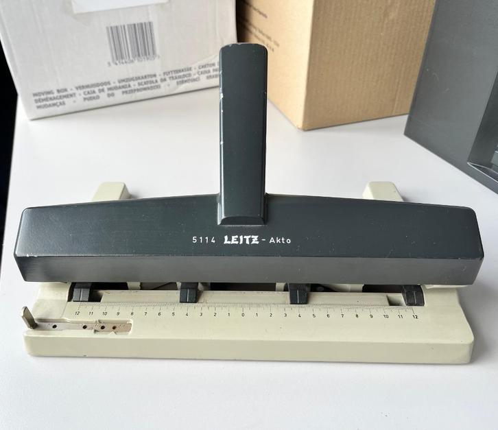 Leitz Heavy Duty 5114 perforator, Diversen, Bureau-accessoires, Gebruikt, Ophalen of Verzenden