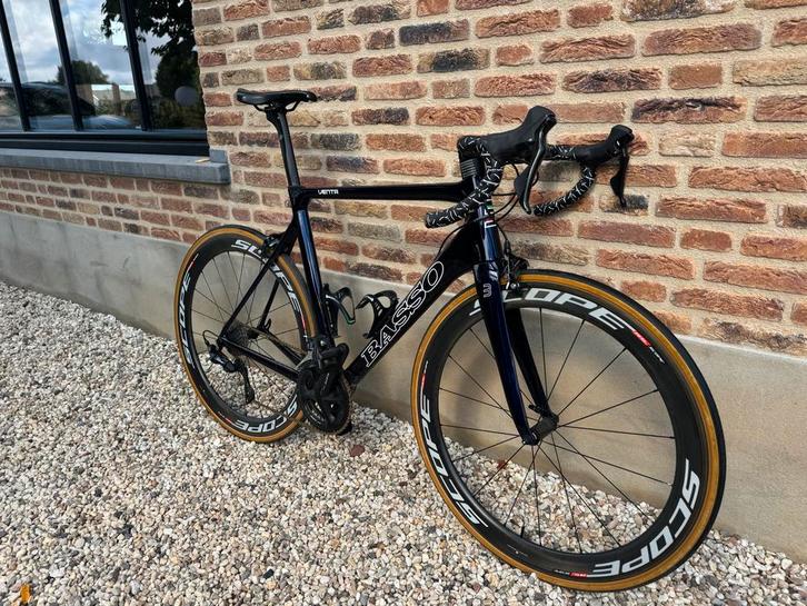 Te Koop: Hoogwaardige Custom Basso Venta Racefiets (Maat 56), Fietsen en Brommers, Fietsen | Racefietsen, Gebruikt, Heren, Overige merken