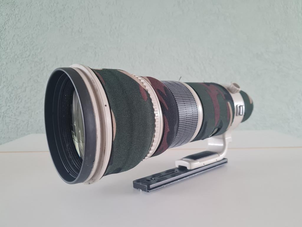 Canon ef 500 mm L IS F4., Ophalen of Verzenden, Gebruikt, Telelens