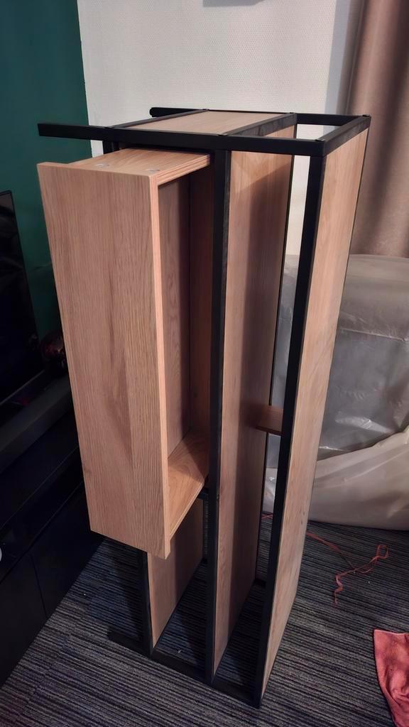 Jysk Trappedal TV-meubel, Huis en Inrichting, Kasten | Boekenkasten, Zo goed als nieuw, 100 tot 150 cm, Minder dan 100 cm, 25 tot 50 cm