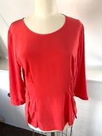 LUISA CERANO rode blouse mt 38 voile style CHCS, Kleding | Dames, Blouses en Tunieken, Maat 38/40 (M), Ophalen of Verzenden, Zo goed als nieuw