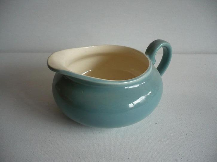 Zeer zeldzaam room/melk kannetje, Het Klaverblad Leiden., Antiek en Kunst, Antiek | Servies los, Ophalen of Verzenden