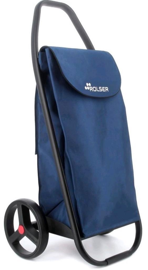 Shopping Trolley / boodschappentrolley blauw nieuw rolser, Sieraden, Tassen en Uiterlijk, Tassen | Reistassen en Weekendtassen