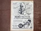 MINI-MOTOR, FIETS MOTOR, HULP MOTOR, TROJAN 1951, origineel, Ophalen of Verzenden