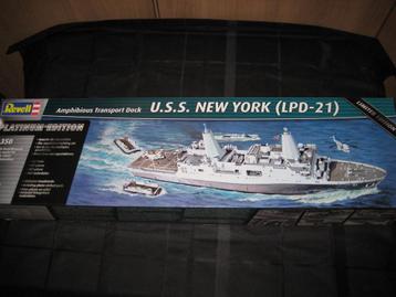 D-116,REVELL 1-350,NO,05118,Amphibious Transport Dock USS Ne