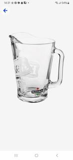 Heineken  - pitcher glas 1,5 liter, Verzamelen, Biermerken, Heineken, Glas of Glazen, Zo goed als nieuw, Ophalen