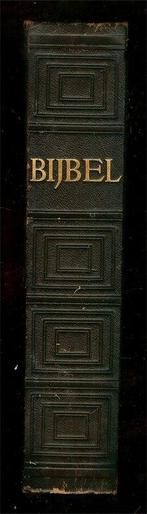 Monumentale trouwbijbel, in 1939 in Oostzaan uitgereikt., Ophalen of Verzenden