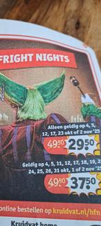 Walibi ticket fright night, Tickets en Kaartjes, Eén persoon, Ticket of Toegangskaart