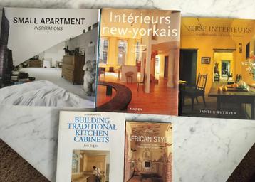 20 designer interieur boeken beschikbaar voor biedingen
