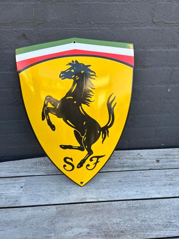 Ferrari Emaille Bord Mancave beschikbaar voor biedingen