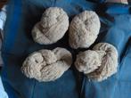 4 strengen gesponnen wol - 514 gram - ongekleurd, Ophalen of Verzenden, Nieuw, Breien of Haken, Wol of Garen