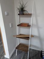 Ladderrek voor thee & kruiden – 4235165 cm, wit + hout, Ophalen, Gebruikt