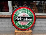 Vintage Heineken Lichtbak Reclamebord, Ophalen, Gebruikt, ., Lichtbak of (neon) lamp