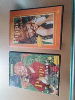 Twee dvd 's van Pippi Langkous, Nederlands gesproken, Ophalen of Verzenden, Gebruikt