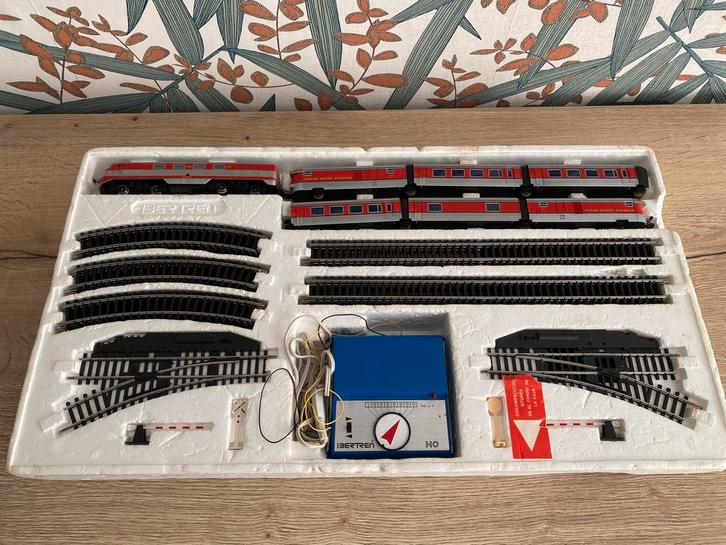 Ibertren Trans Europ Express h0 set, Hobby en Vrije tijd, Modeltreinen | H0, Gebruikt, Treinset, Gelijkstroom, Overige merken