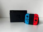 Nintendo Switch (volledige set), Spelcomputers en Games, Spelcomputers | Nintendo Switch, Ophalen, Zo goed als nieuw, Met 2 controllers