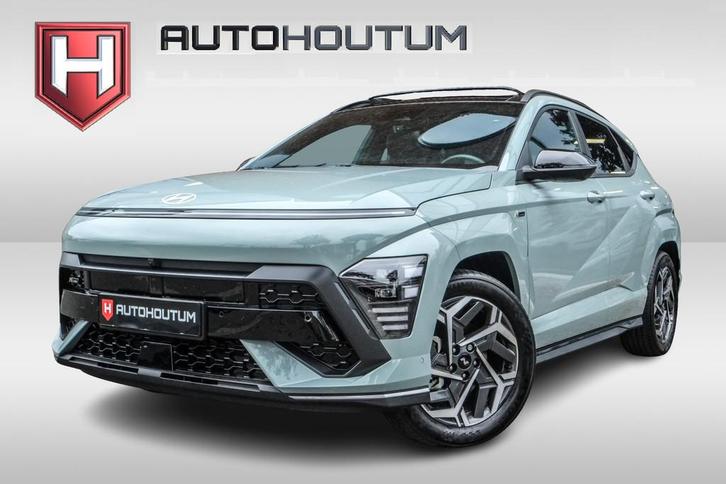 Hyundai KONA 1.6 GDI HEV N Line Sky Panoramadak (bj 2024), Auto's, Hyundai, Bedrijf, Te koop, Kona, 360° camera, ABS, Achteruitrijcamera