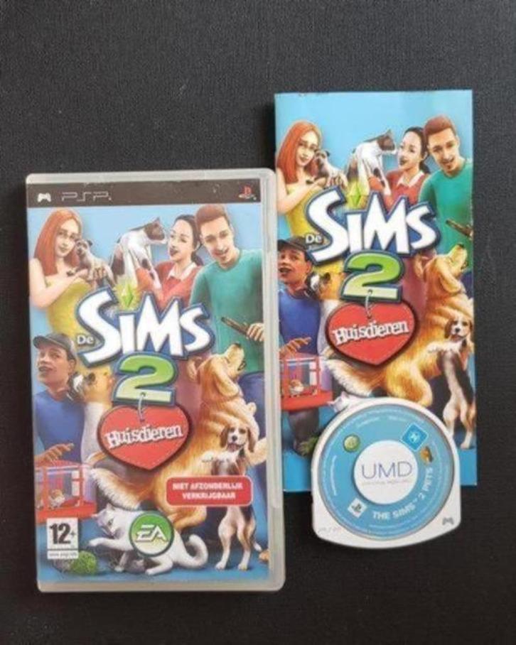 OPRUIMEN | PSP | De Sims 2 huisdieren, Spelcomputers en Games, Games | Sony PlayStation Portable, Gebruikt, Simulatie, 1 speler