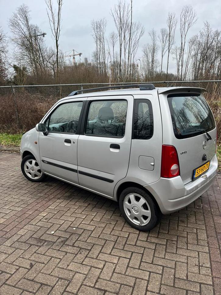 Opel Agila 1.2 I 16V 2001 Grijs APK Maart 2027, Auto's, Opel, Particulier, Agila, Benzine, C, Hatchback, Handgeschakeld, Origineel Nederlands