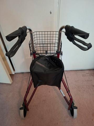 Rollator Drive 3 wiels lichtgewicht met mandje en dienblad  beschikbaar voor biedingen