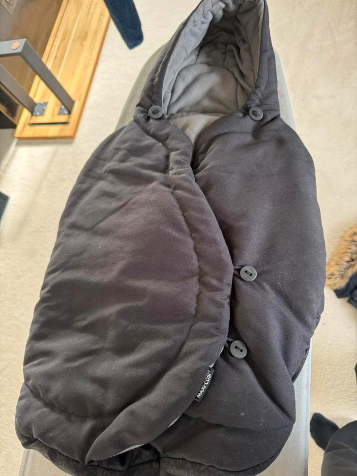 Maxi-Cosi Bakerzak - Zwart, Kinderen en Baby's, Dekens, Slaapzakjes en Inbakerproducten, Zo goed als nieuw, Bakerzak of Bakerdoek